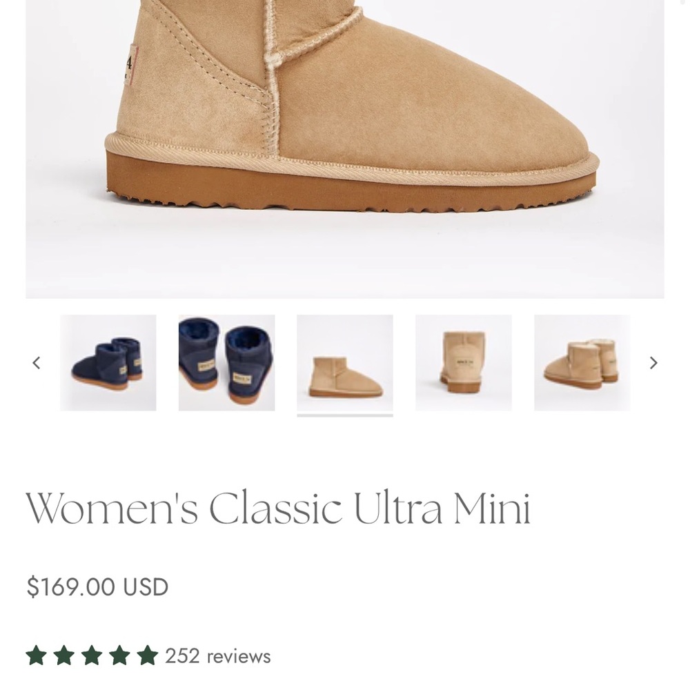 UGG Since 1974 Ultra Mini Boots: NWT - Picture 9 of 11
